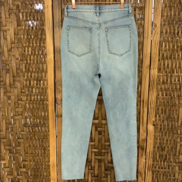 NWOT Free People High Rise Button Up Skinny Jeans - Picture 4 of 14